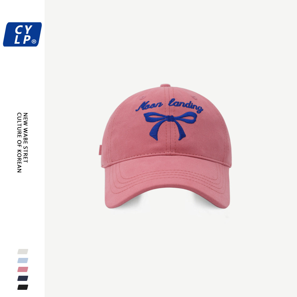 Wholesale Sweet Bow Embroidered Baseball Cap